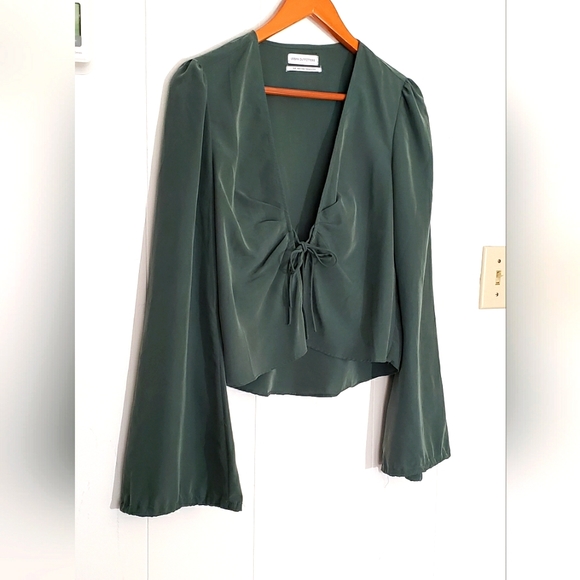 Urban Outfitters Tie In The Front Cardigan - Picture 2 of 6